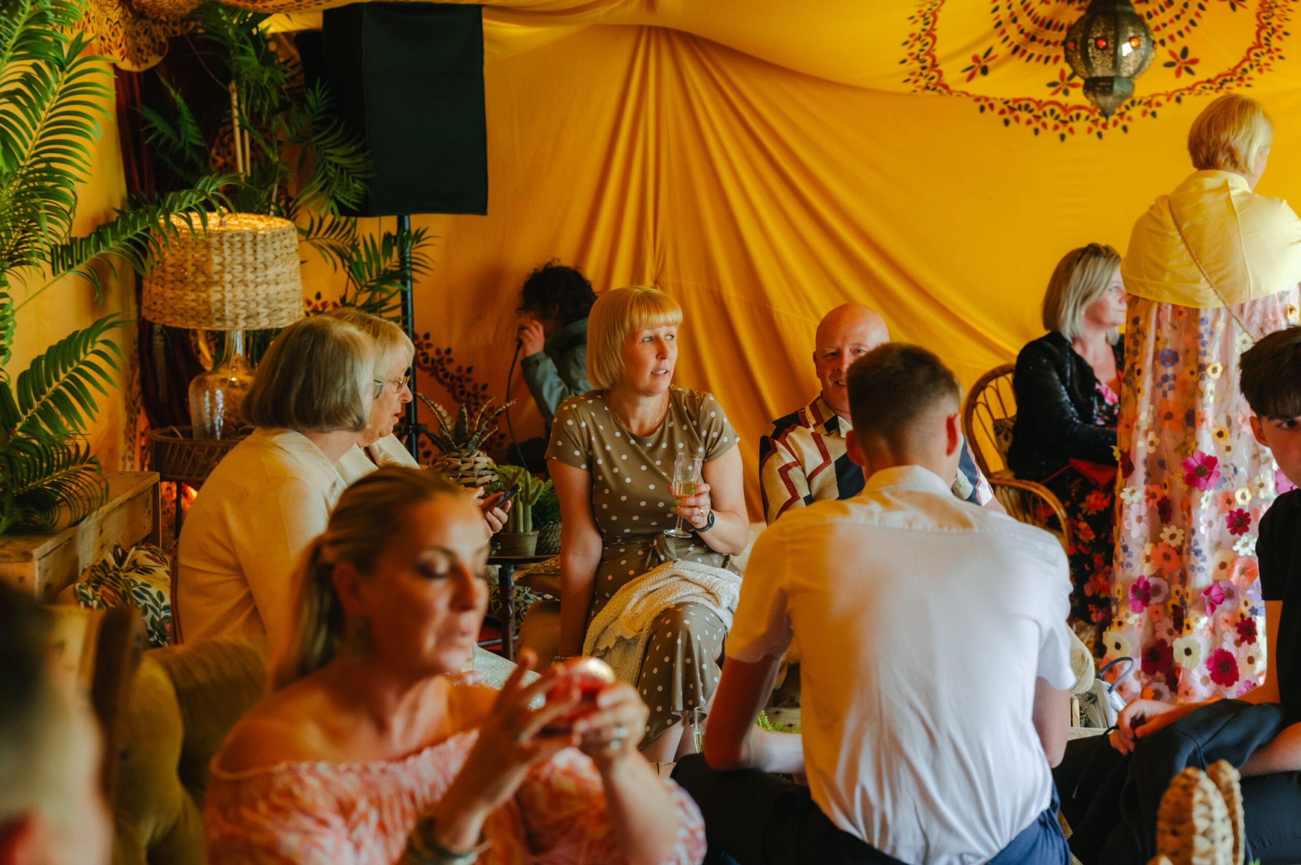 Saffron marquee, image 3