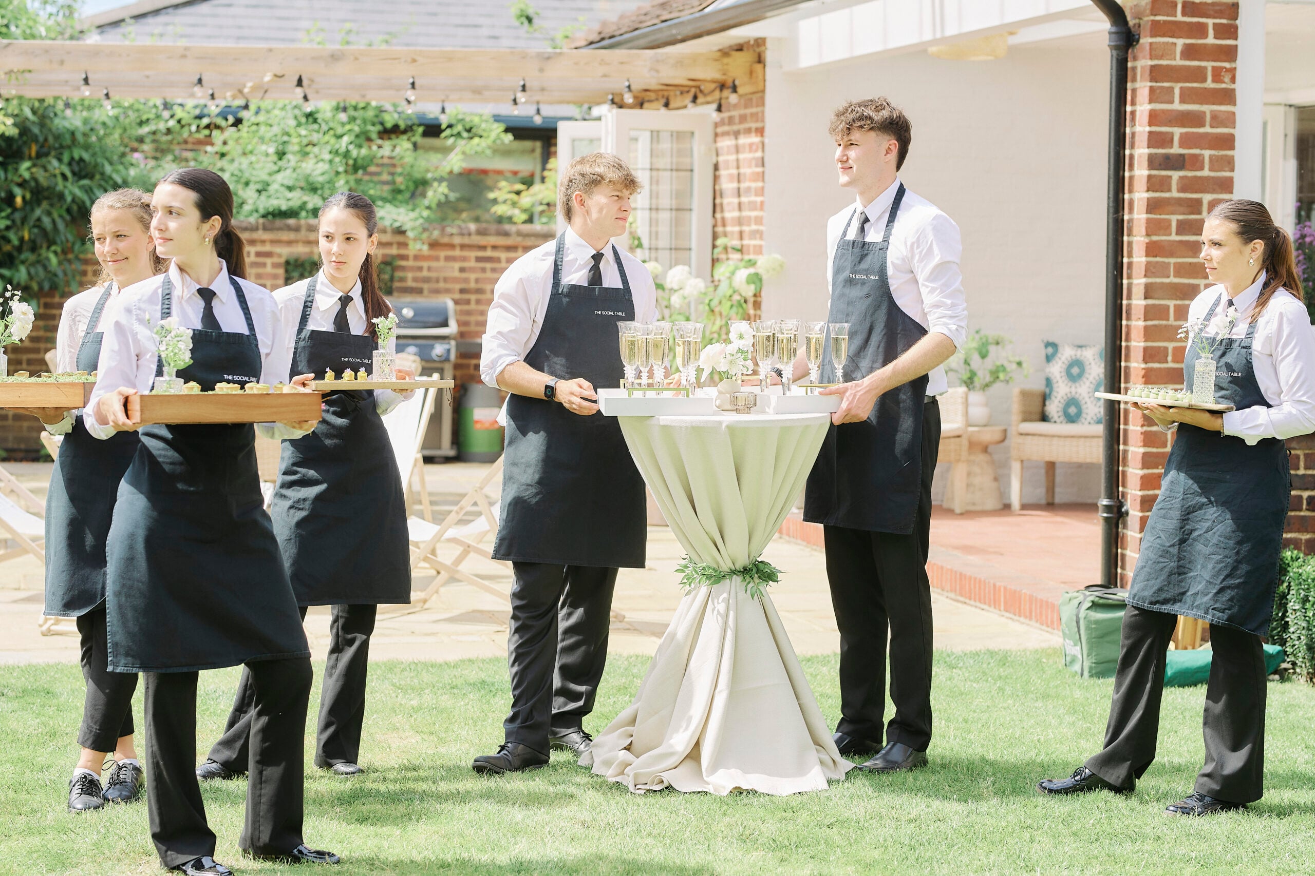 The Plain Cream marquee