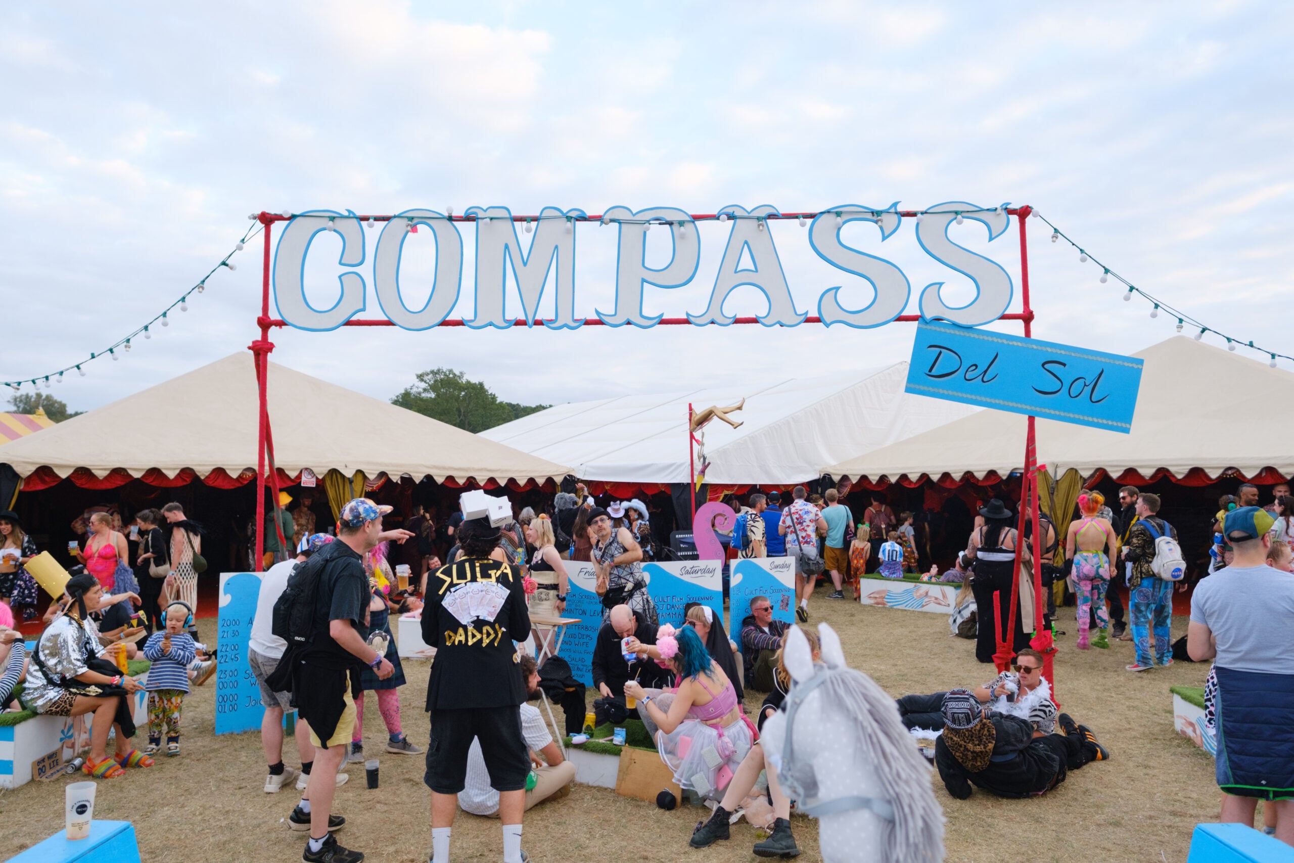 Festivals wouldn't be festivals without tents!