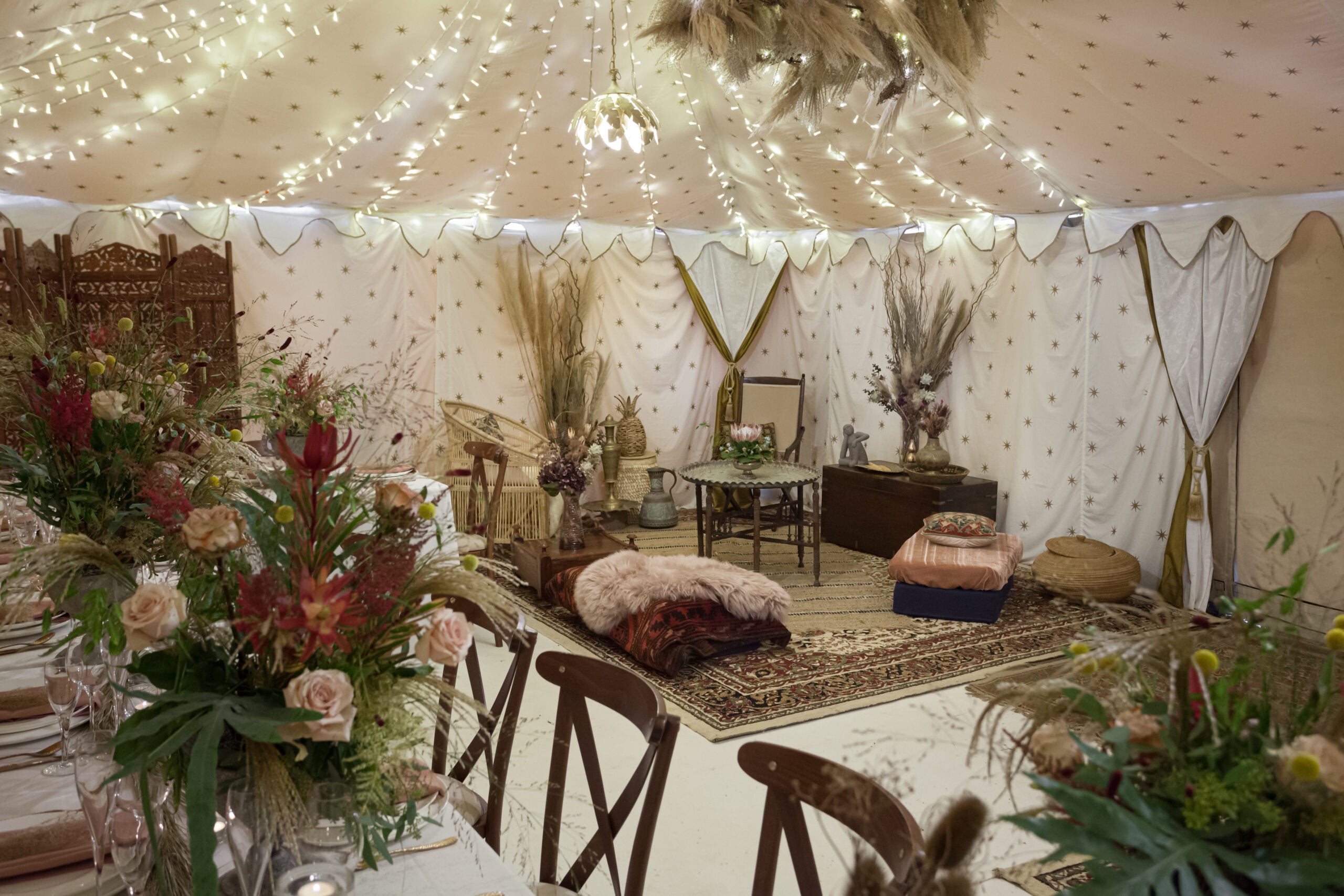 The Star of Arabia marquee