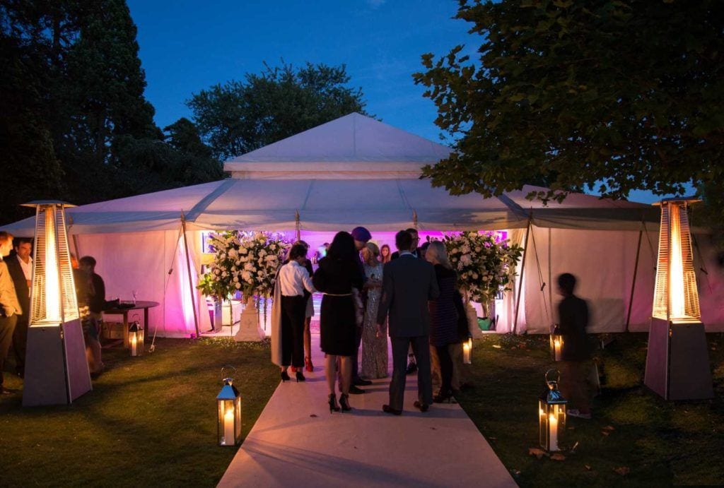 Planning a winter marquee? How to winter proof your tent.