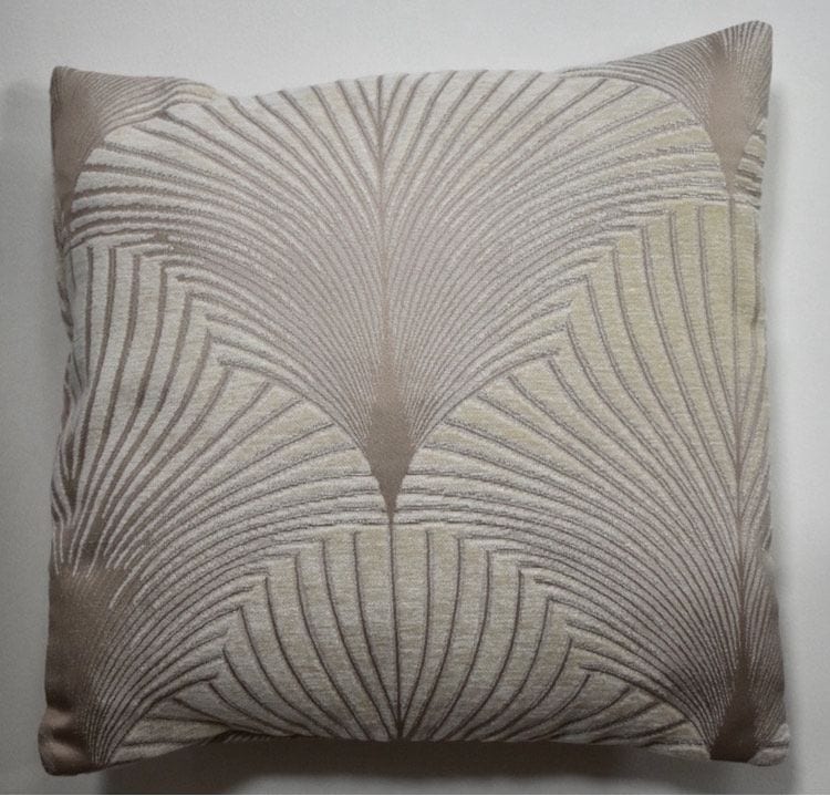 Art Deco Cushion - Cream