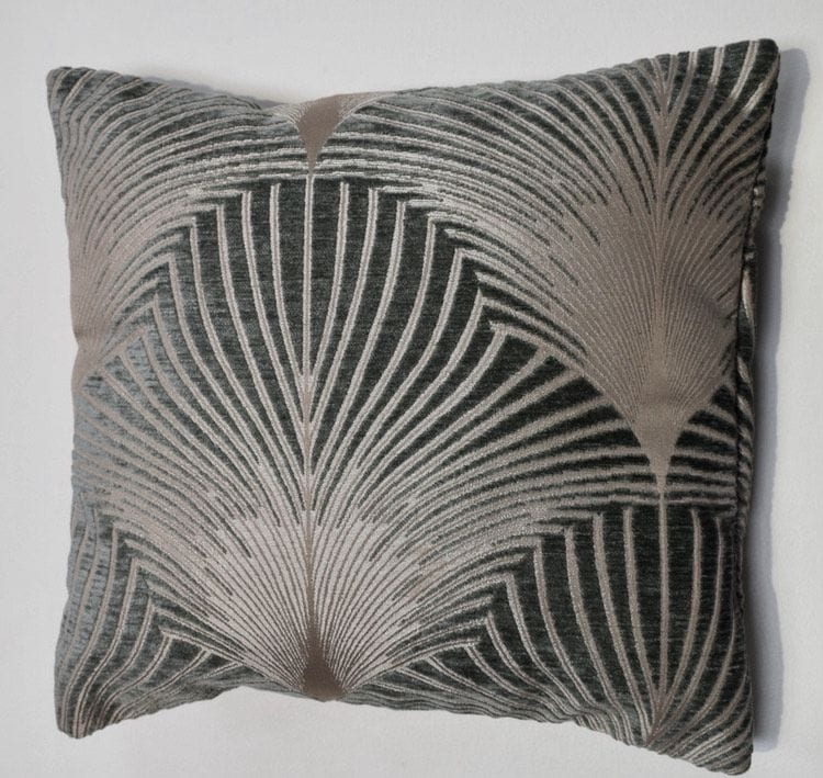 Art Deco Cushion - Green