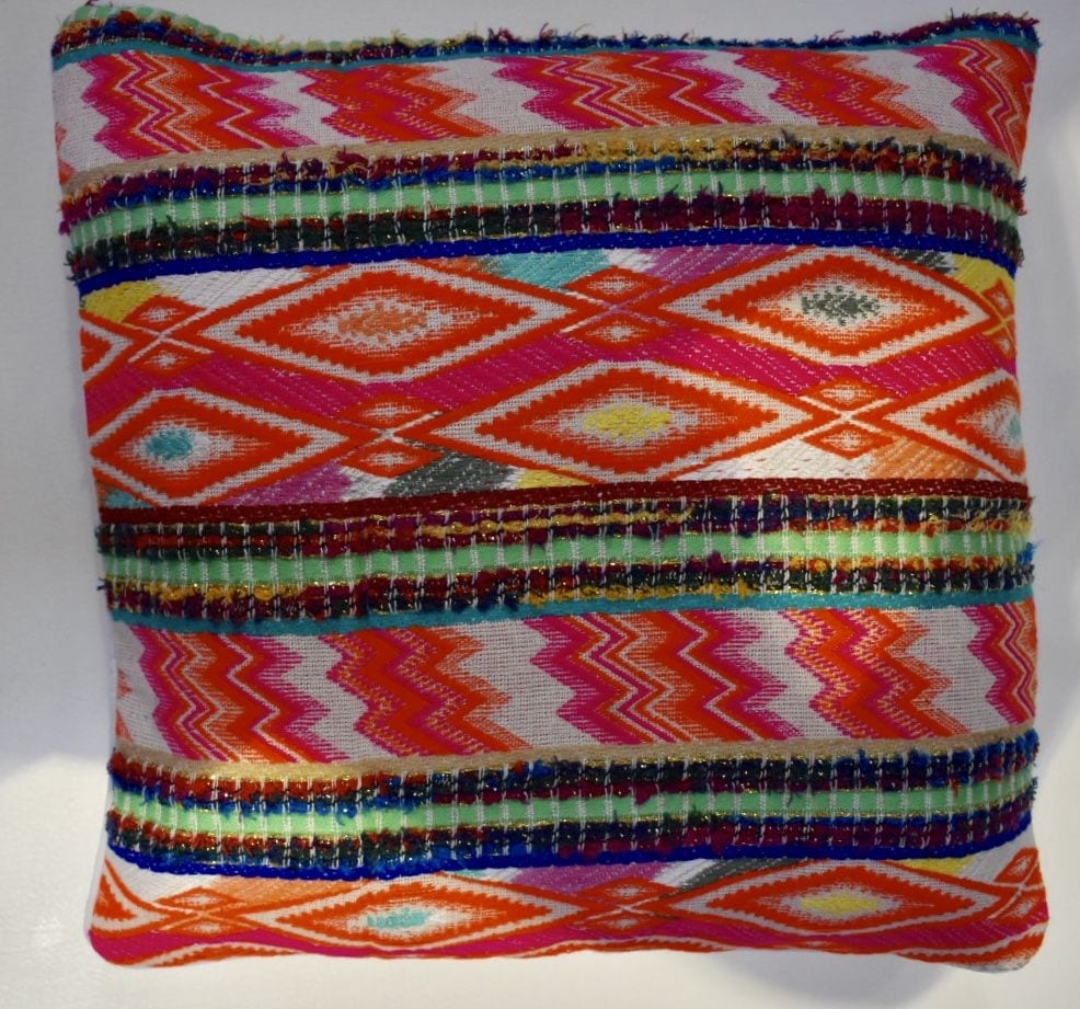 Aztec Cushion - Orange