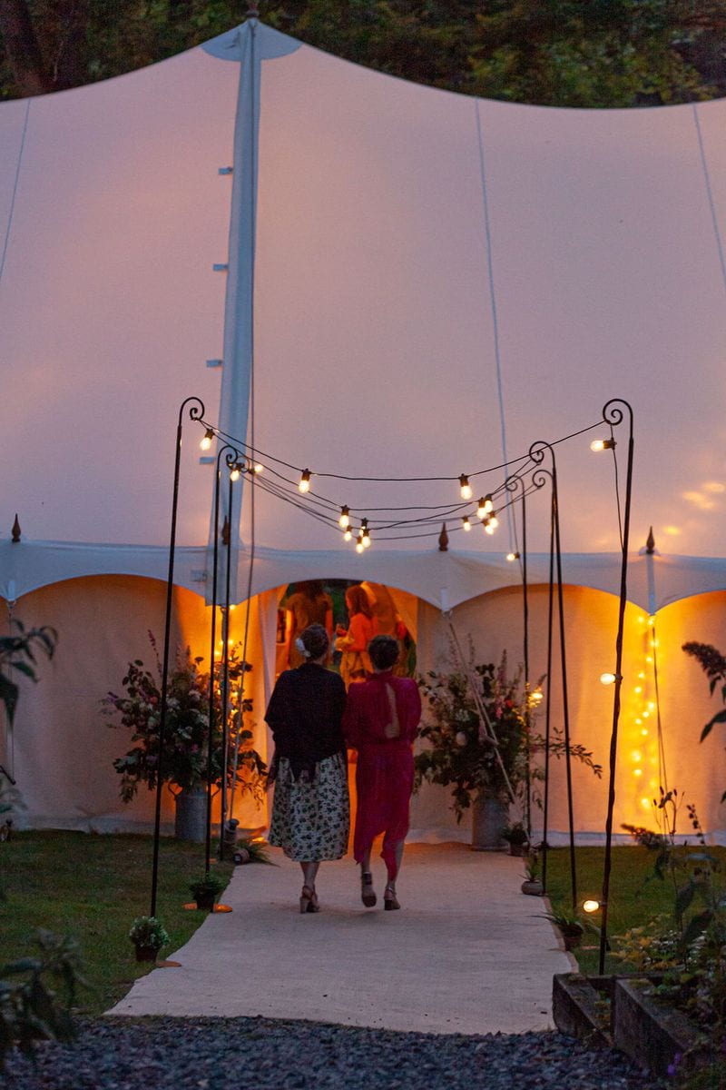 Giant Shepherds Crooks (pictured with 50m of festoon)