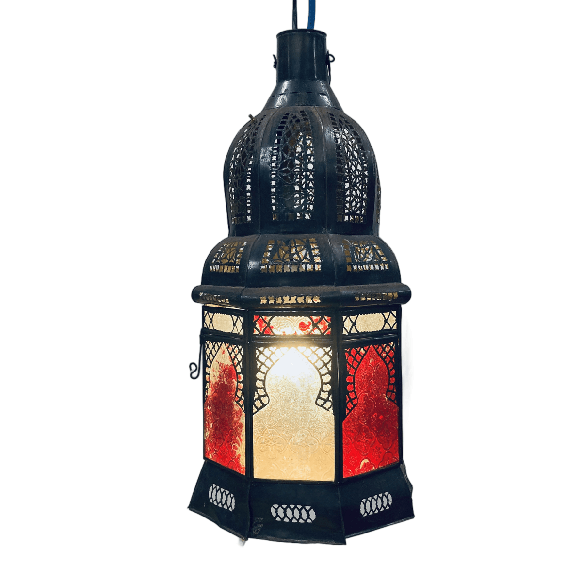 Glass Moroccan Chandelier (Medium)