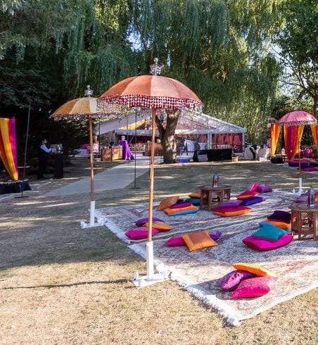 Indian Parasol with stand