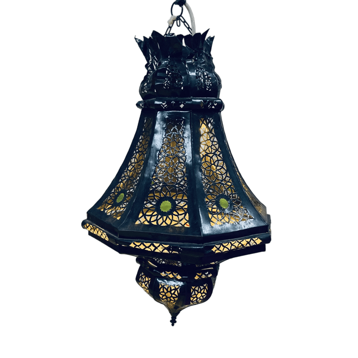 Iron Teardrop Chandelier (Medium)