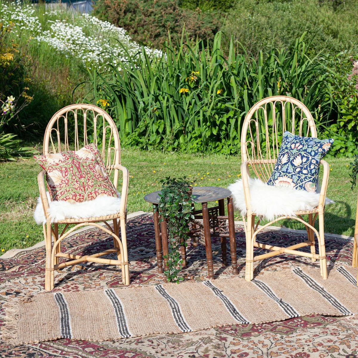 Light Bamboo Seats