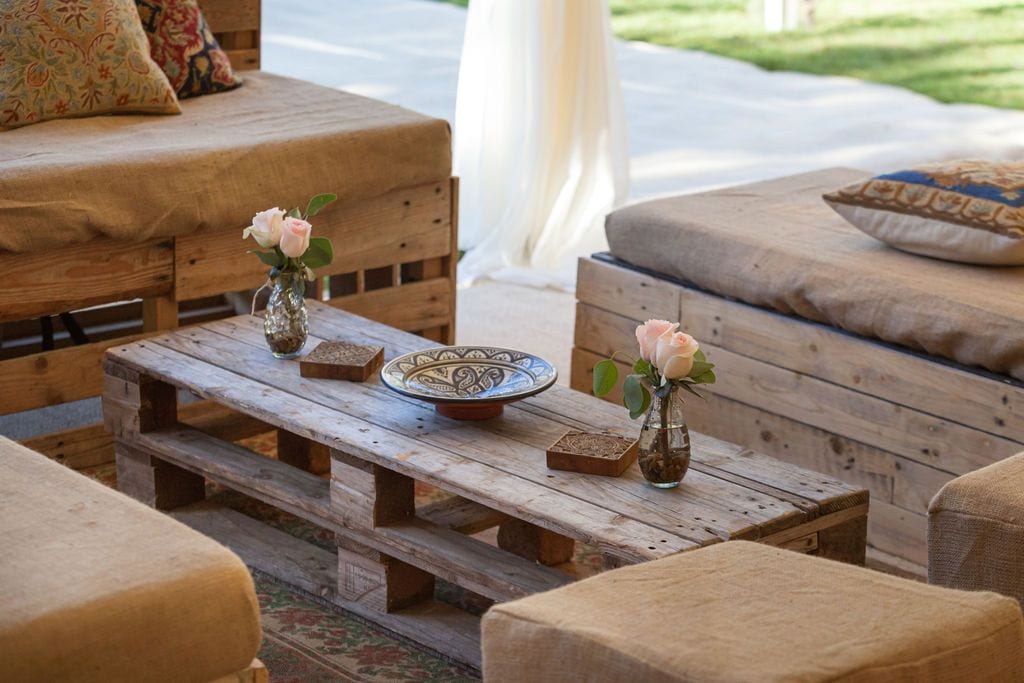 Pallet coffee table