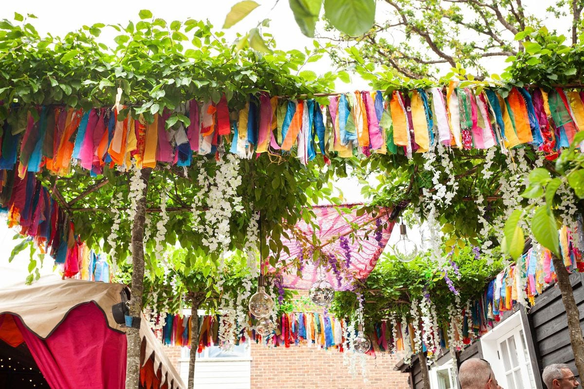 Rainbow Tassel Garland (10m x 30cm)