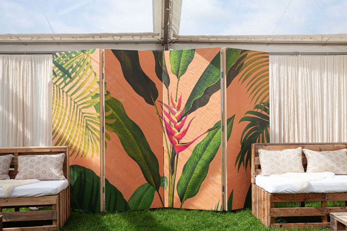 Room Divider - Palm Leaf