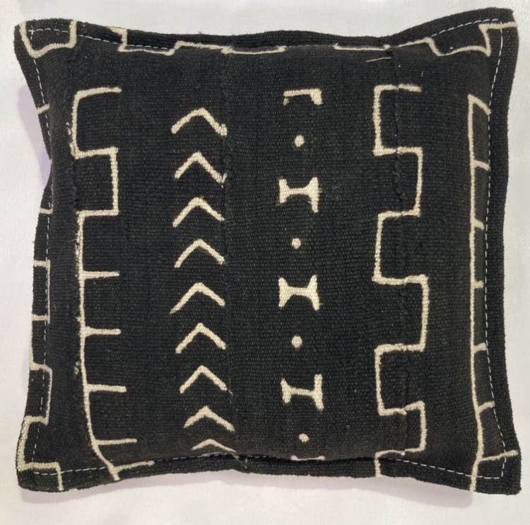 Tribal Cushion - Black