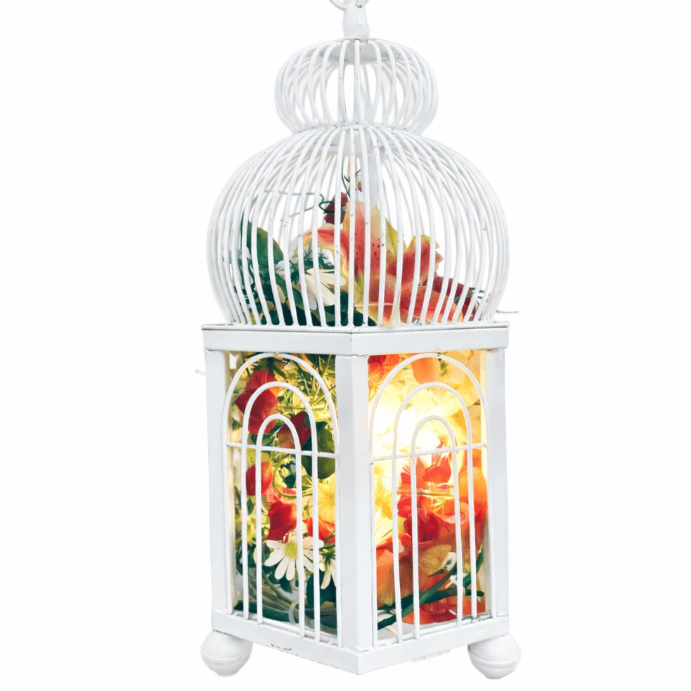 Tropical Birdcage Chandelier (Small)