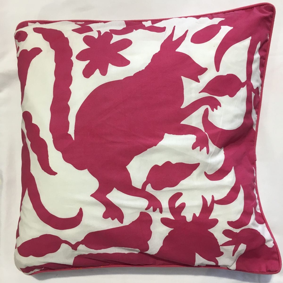 Viva La Fiesta Cushion - Animal Pink