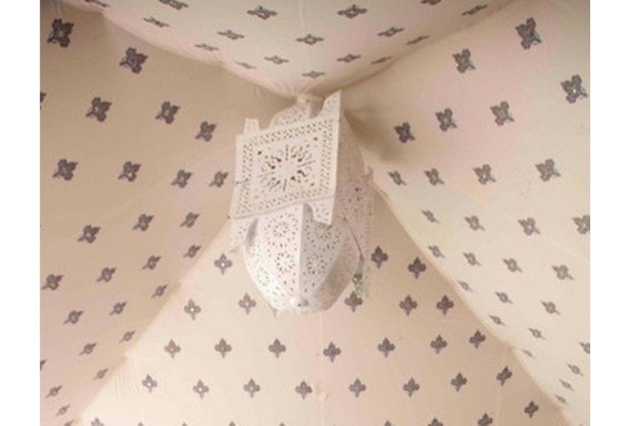 White Moroccan Chandelier (Large)