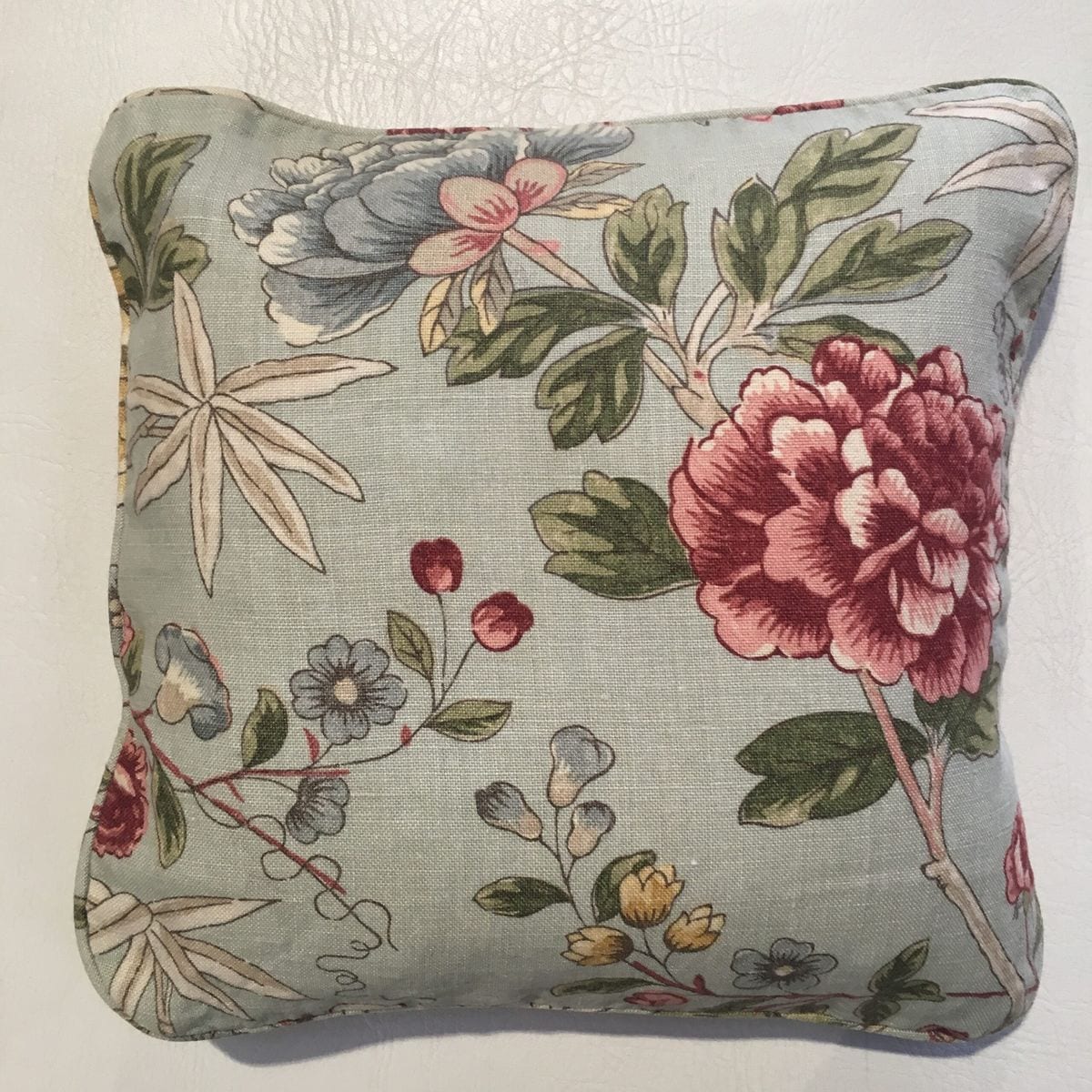 William Morris Cushion - Tangley Blue
