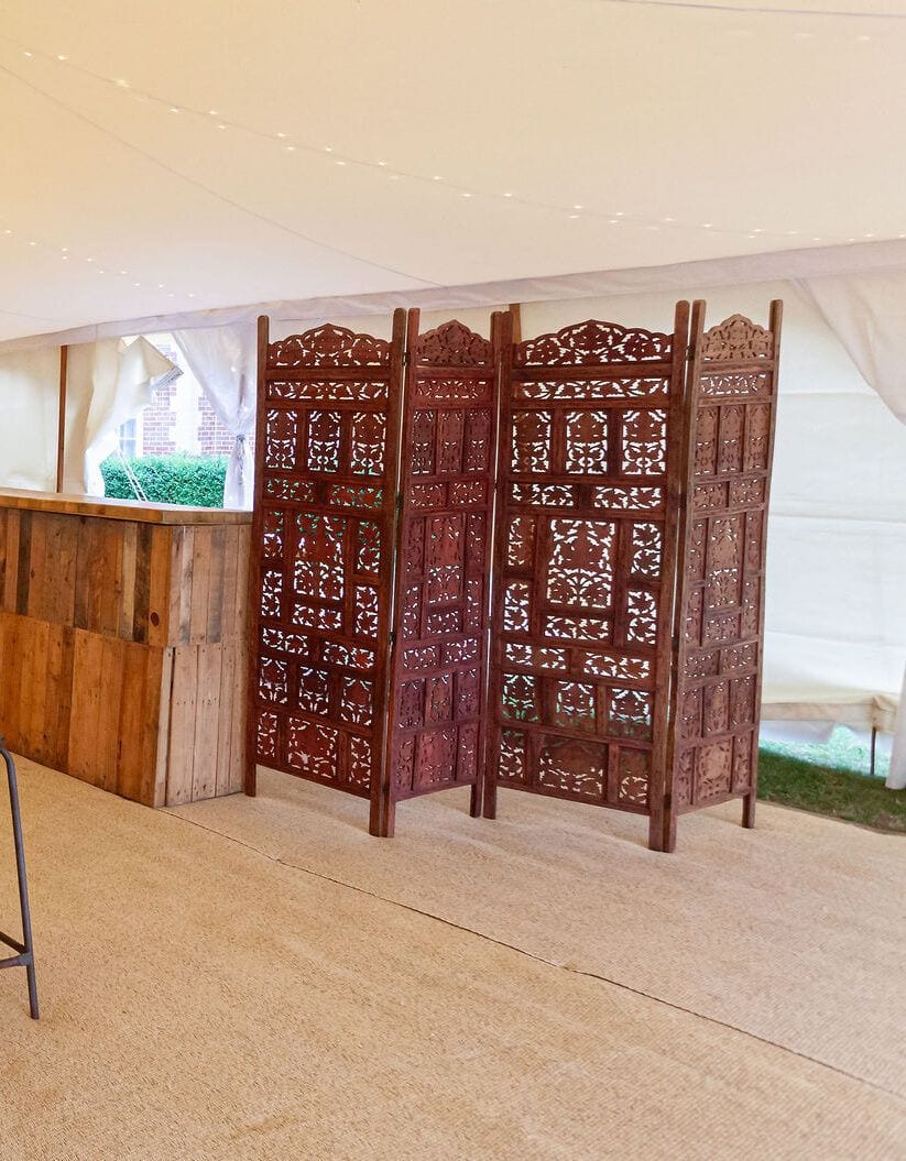 Wooden Screen Divider