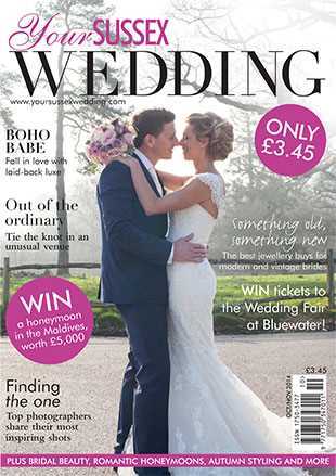 Your Sussex Wedding Cover in Your Sussex Wedding Magazine