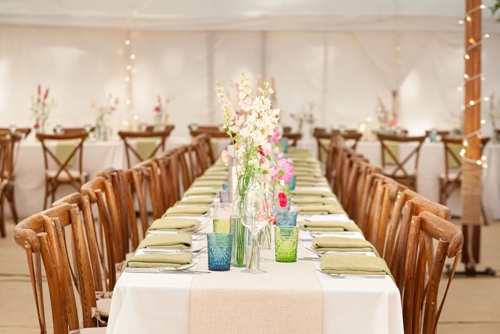 Marquee Wedding Flowers