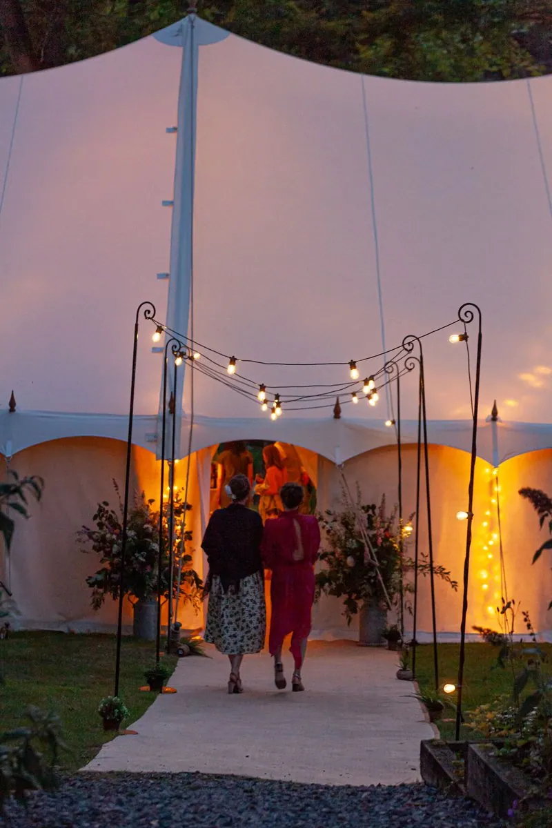 Marquee Wedding Flowers