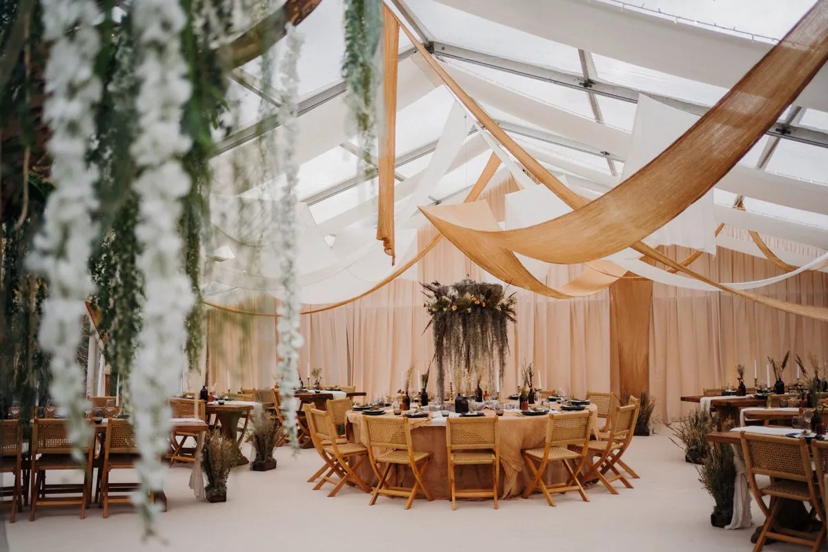 Mocha Mousse Marquee Styling