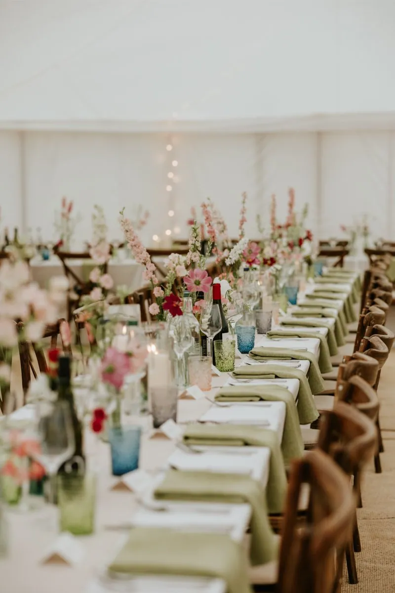 Marquee Wedding Flowers