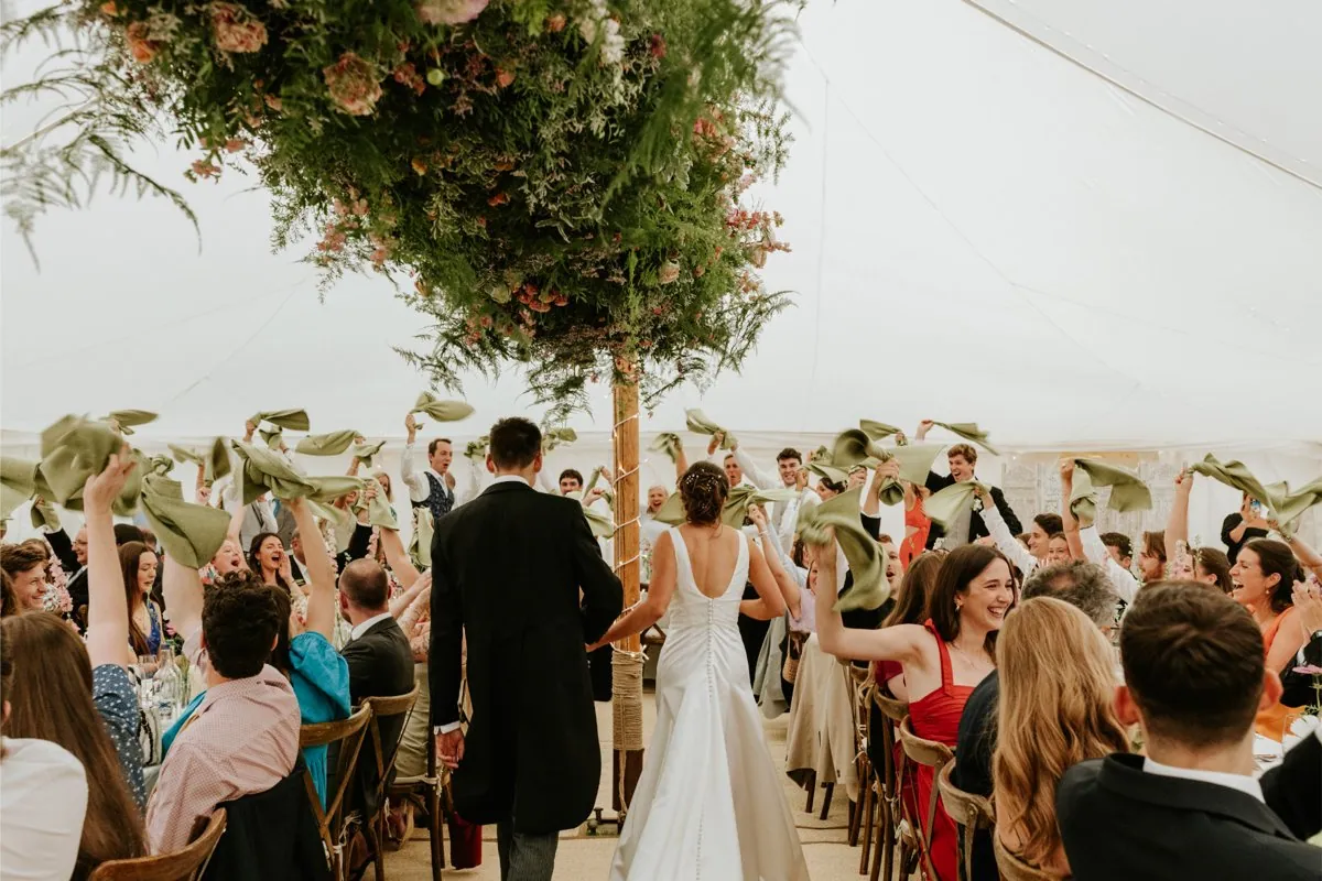 Marquee Wedding Flowers