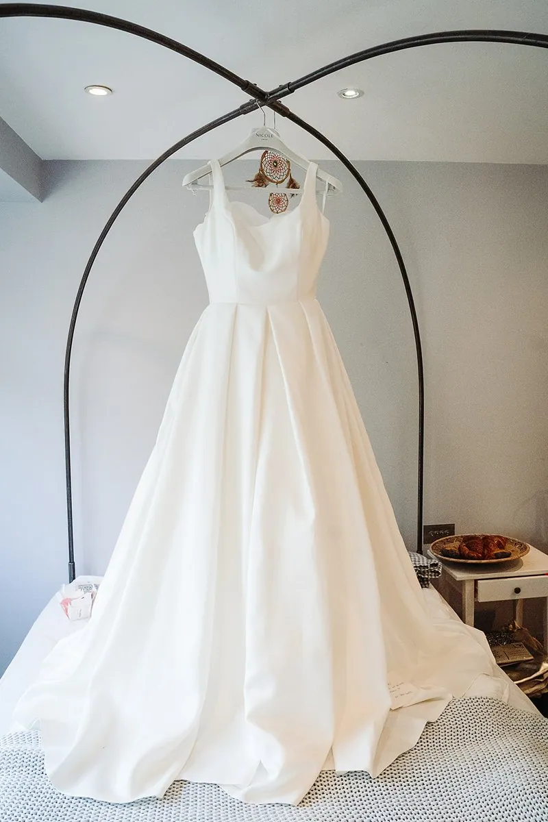 Jewish Garden Wedding in a Clear Marquee
