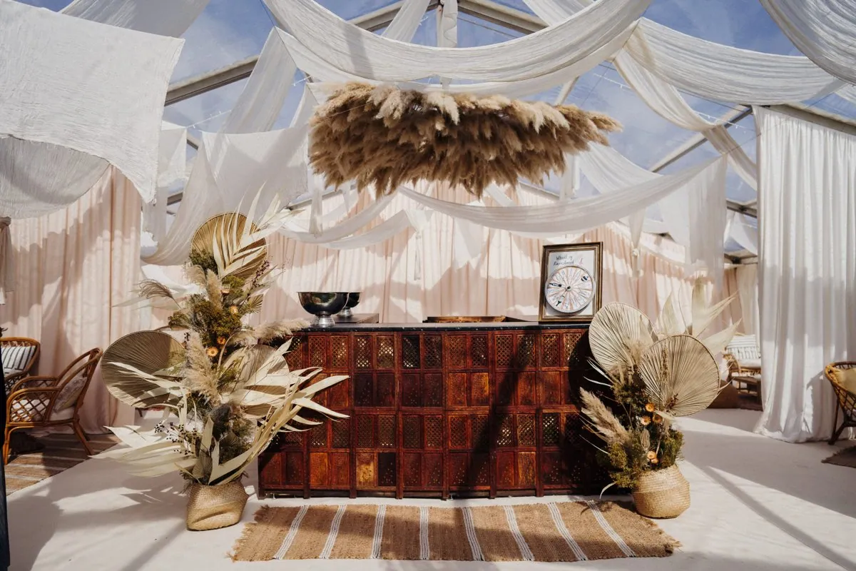 Mocha Mousse Marquee Styling
