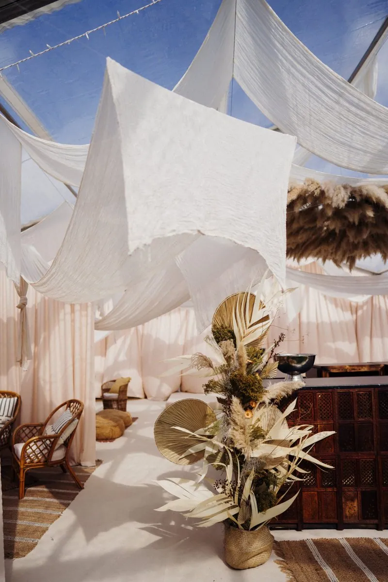 Mocha Mousse Marquee Styling