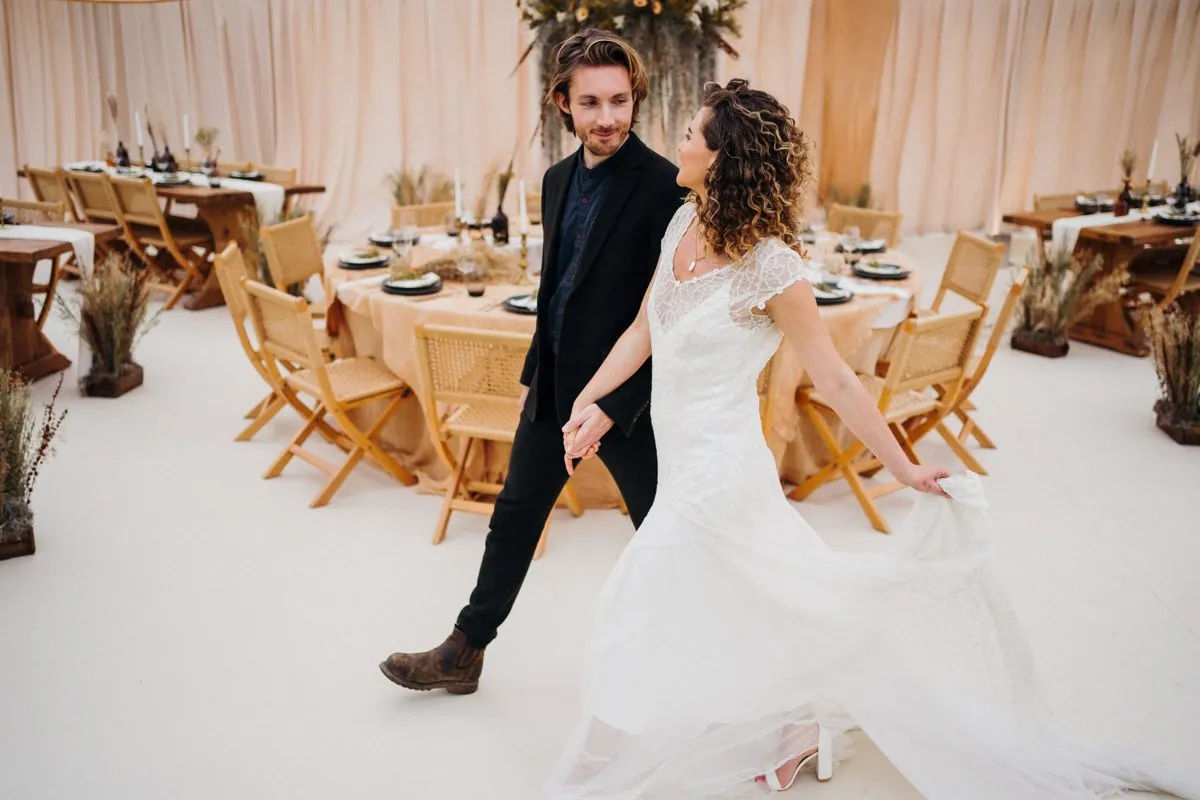Mocha Mousse Marquee Styling