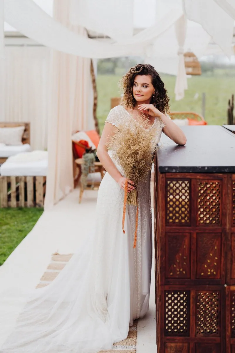 Mocha Mousse Marquee Styling