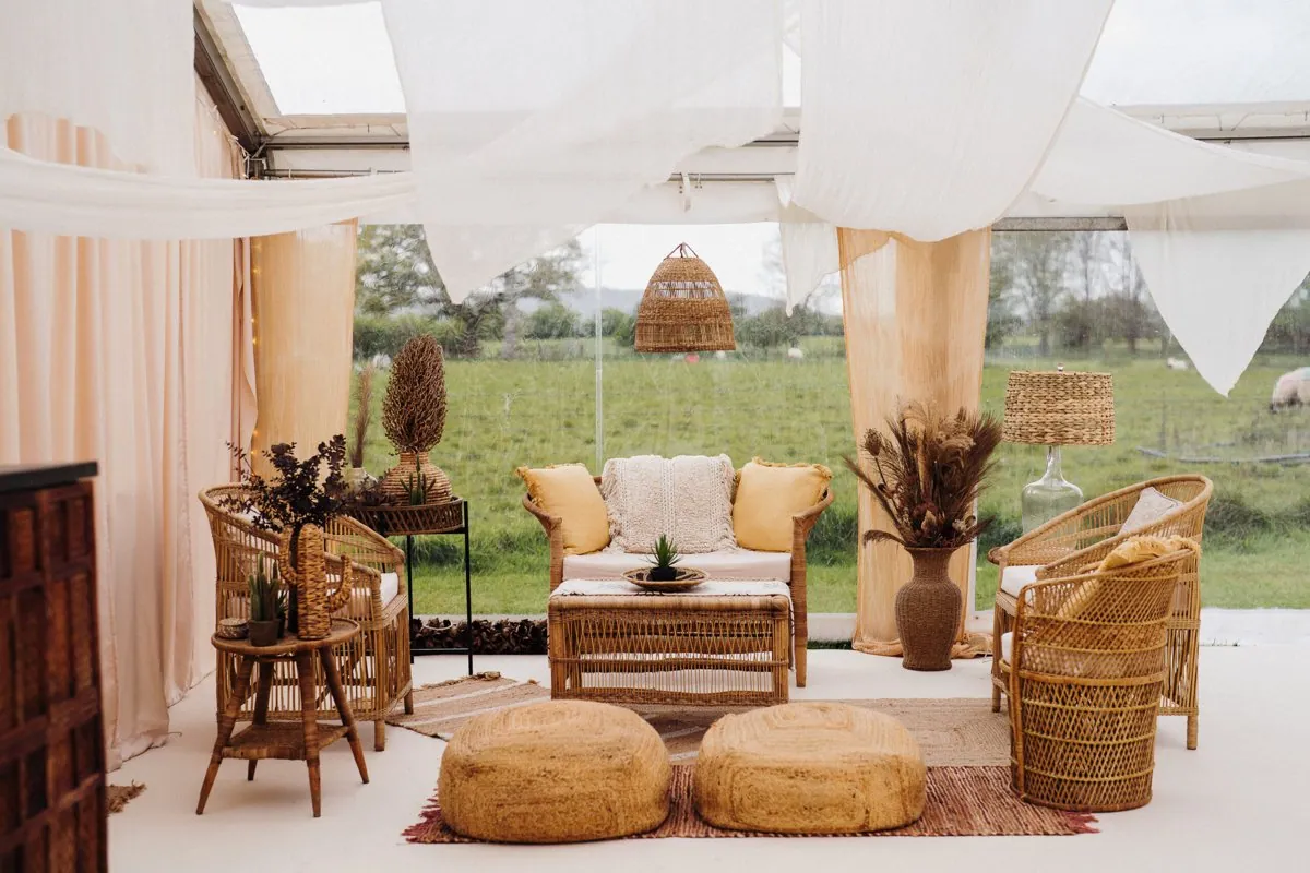 Mocha Mousse Marquee Styling
