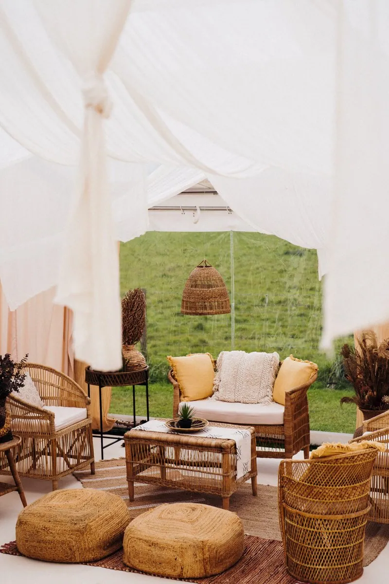 Mocha Mousse Marquee Styling