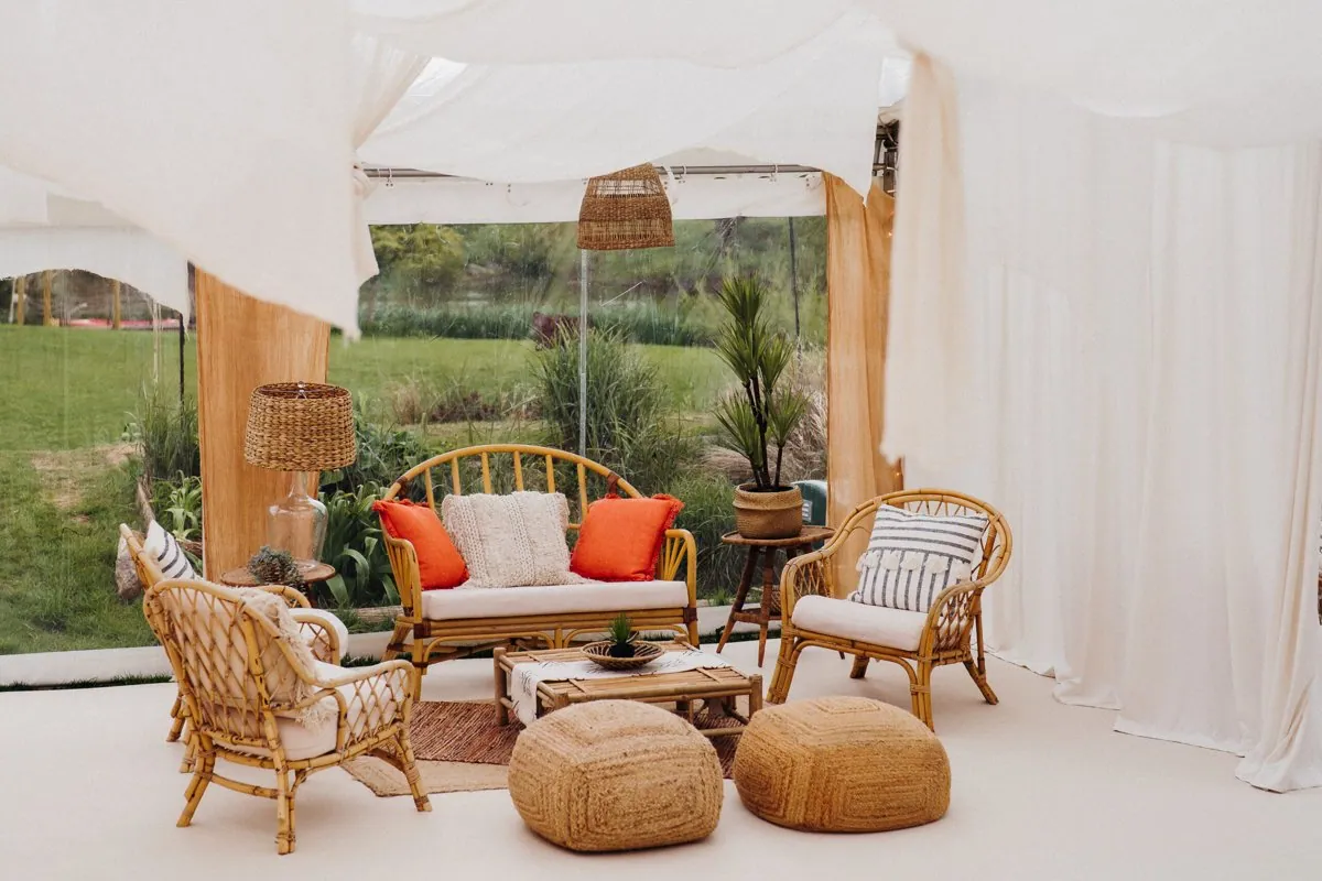 Mocha Mousse Marquee Styling