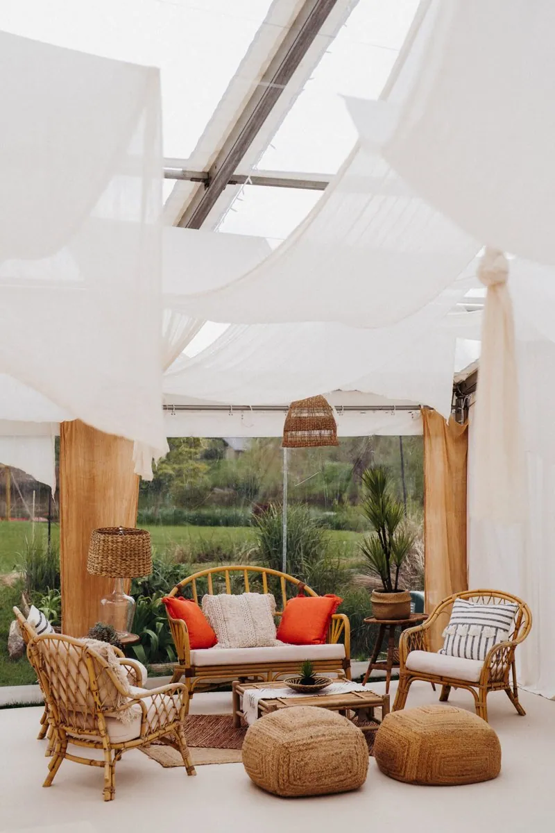 Mocha Mousse Marquee Styling