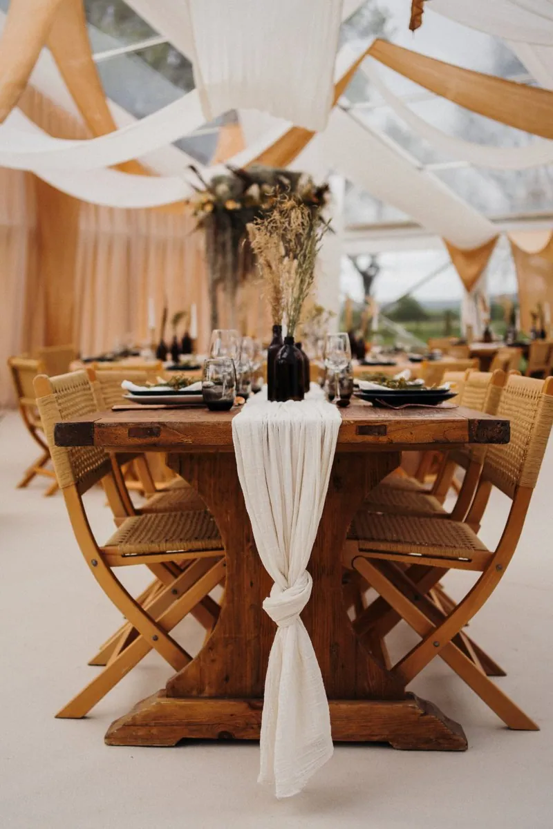 Mocha Mousse Marquee Styling