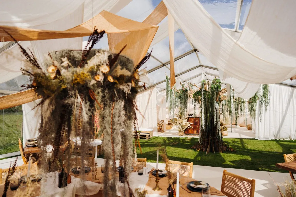 Mocha Mousse Marquee Styling