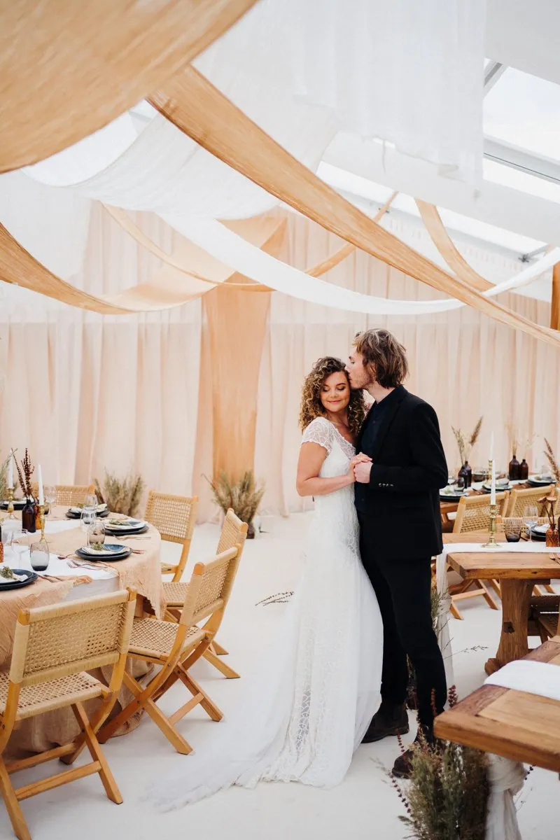Mocha Mousse Marquee Styling