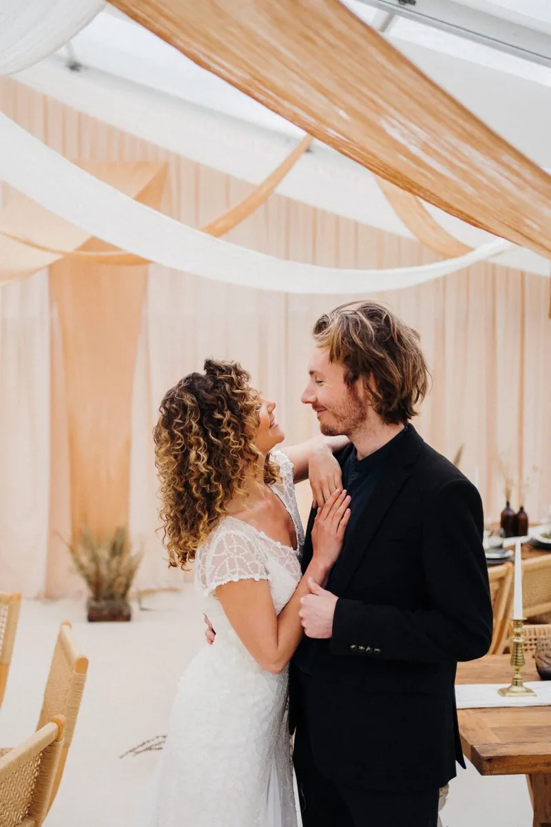 Mocha Mousse Marquee Styling