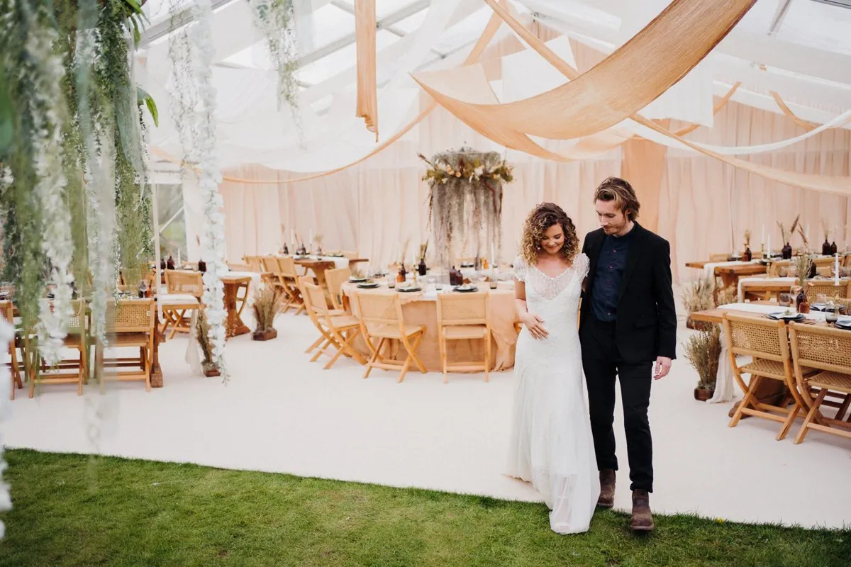 Mocha Mousse Marquee Styling