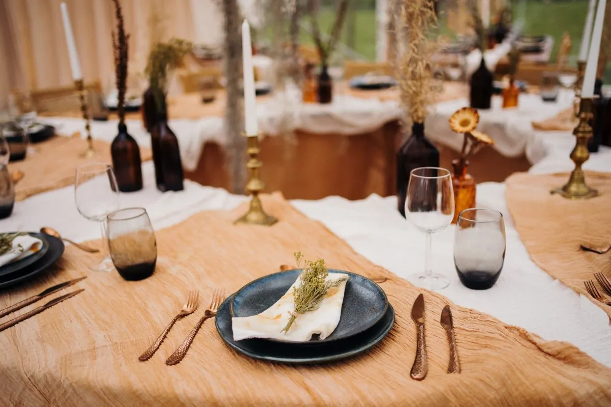 Mocha Mousse Marquee Styling