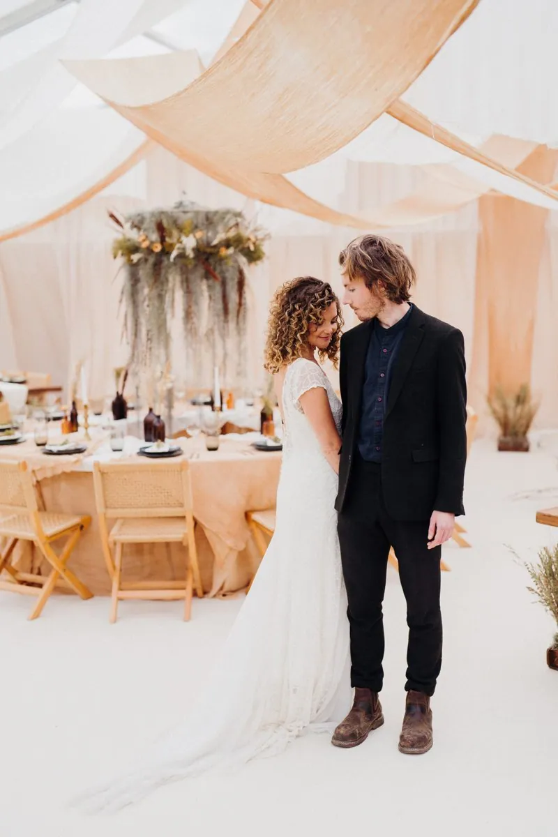 Mocha Mousse Marquee Styling