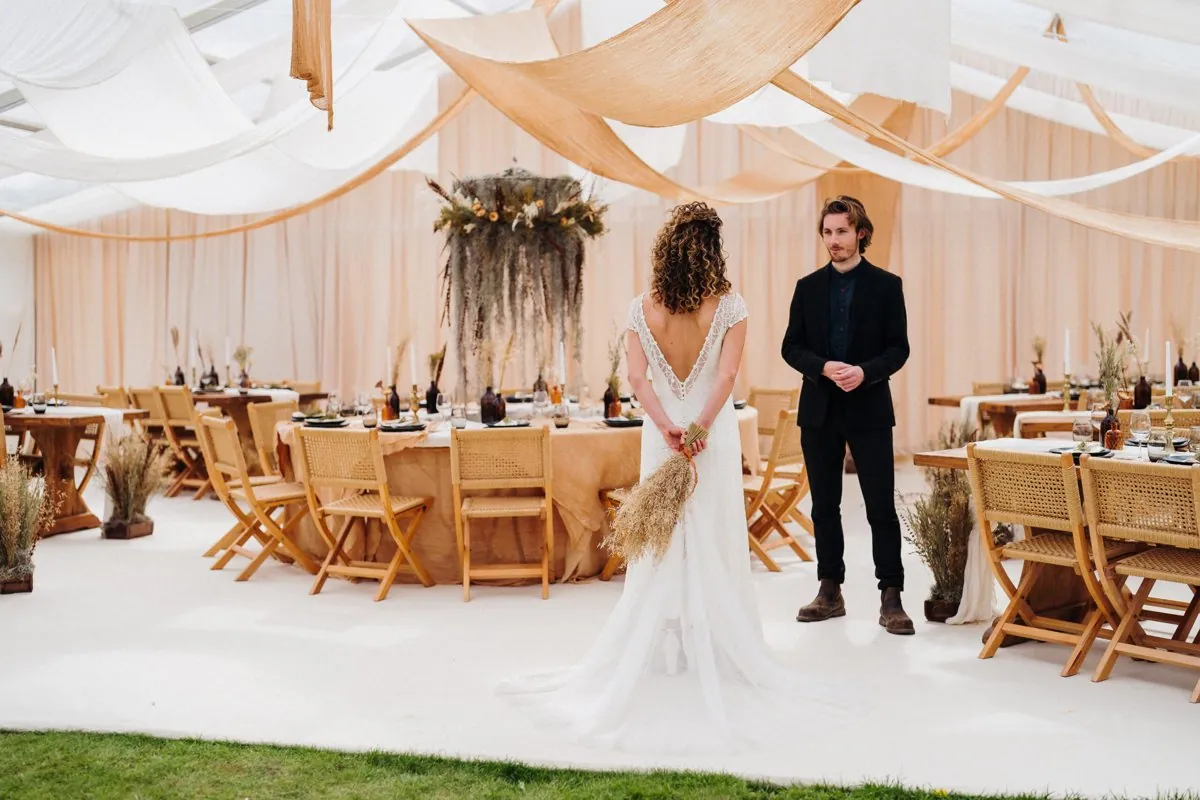 Mocha Mousse Marquee Styling