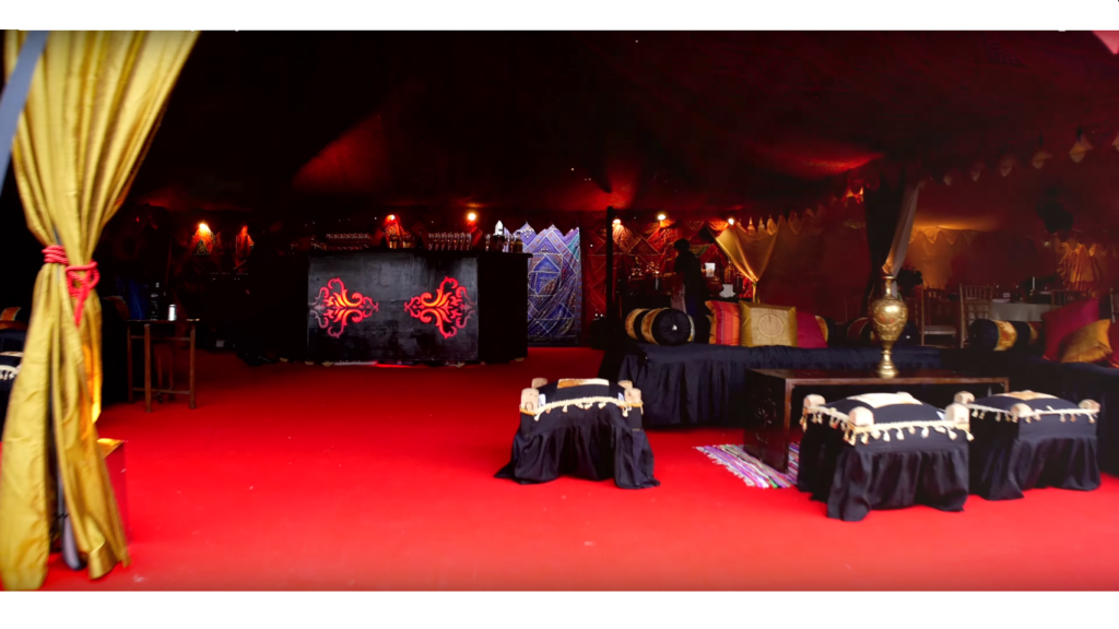 21st Birthday Party Arabian Tents