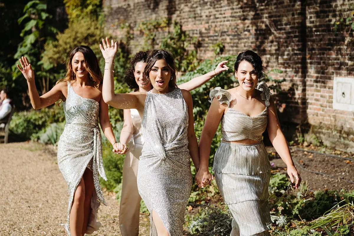 Jewish Garden Wedding in a Clear Marquee