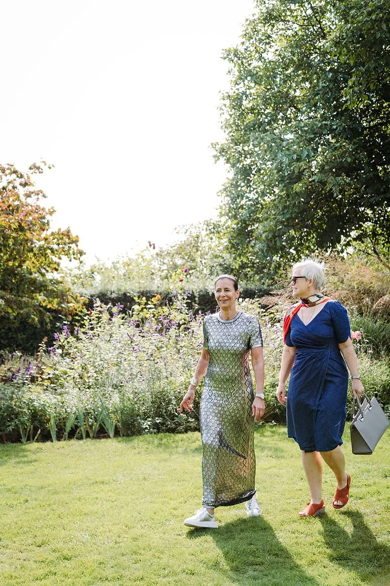 Jewish Garden Wedding in a Clear Marquee