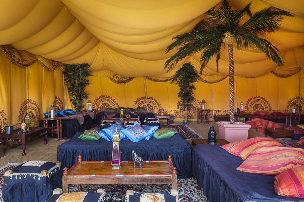 New Saffron Tent